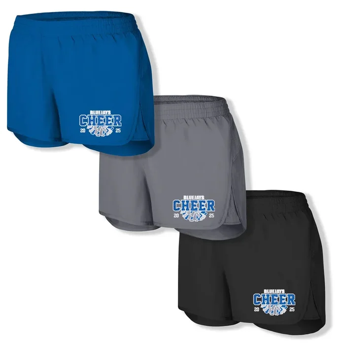 Barkalow Bluejays Cheer – Microfiber Shorts