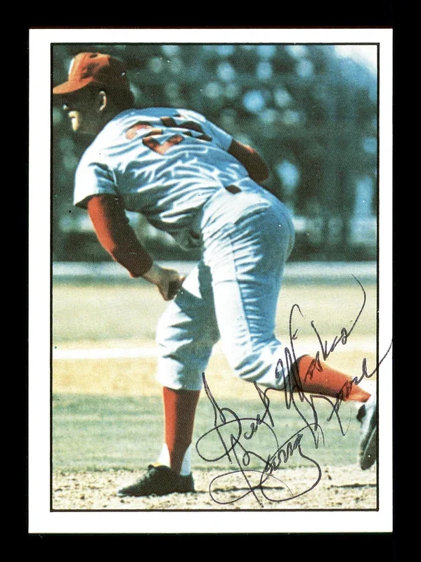 Barry Moore Autographed 1981 TCMA Card #360 Washington Senators “Best Wishes” SKU #171832