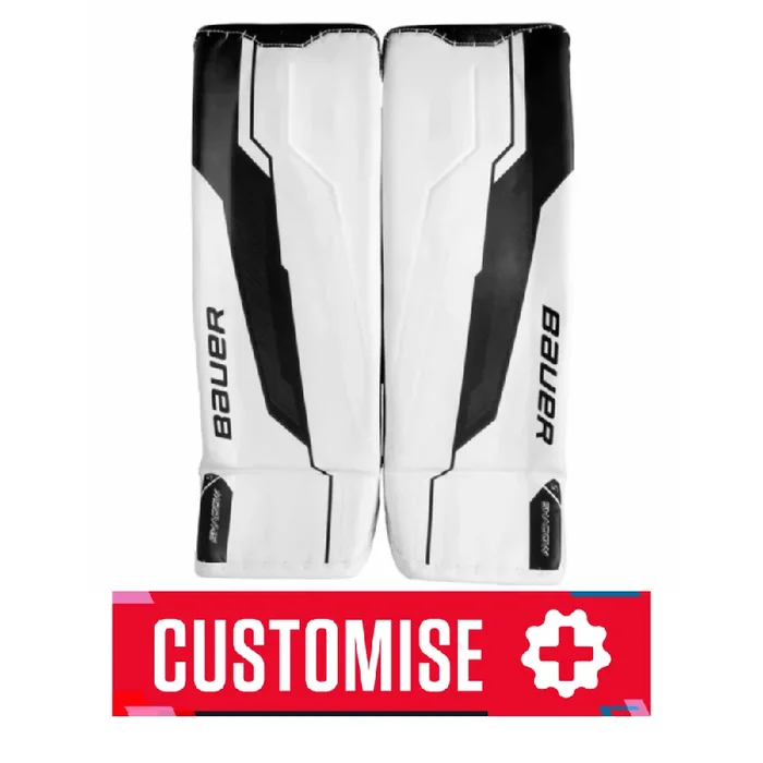 Bauer Pro Custom Supreme Shadow Goalie Leg Pads – Digi-Print