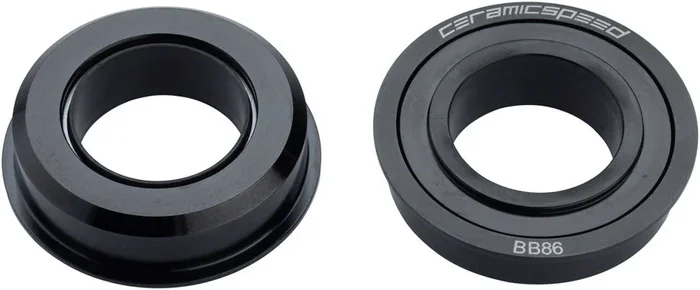 BB92 MTB Bottom Bracket – 24mm Spindle Coated Races Black