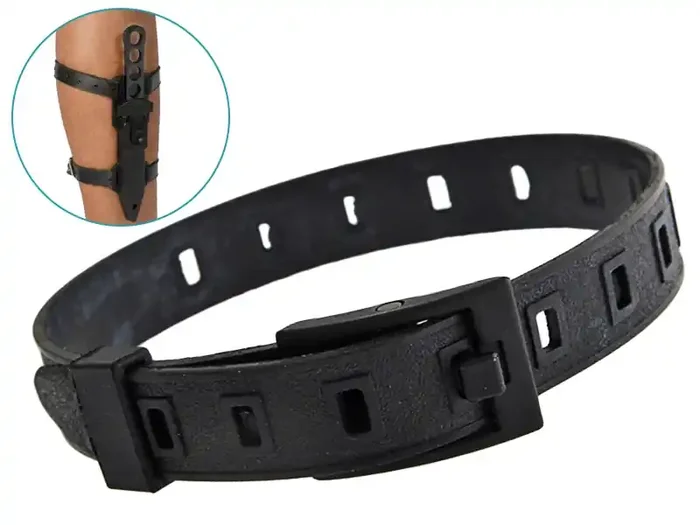 Belt Buckle Dive Knife Strap 18in