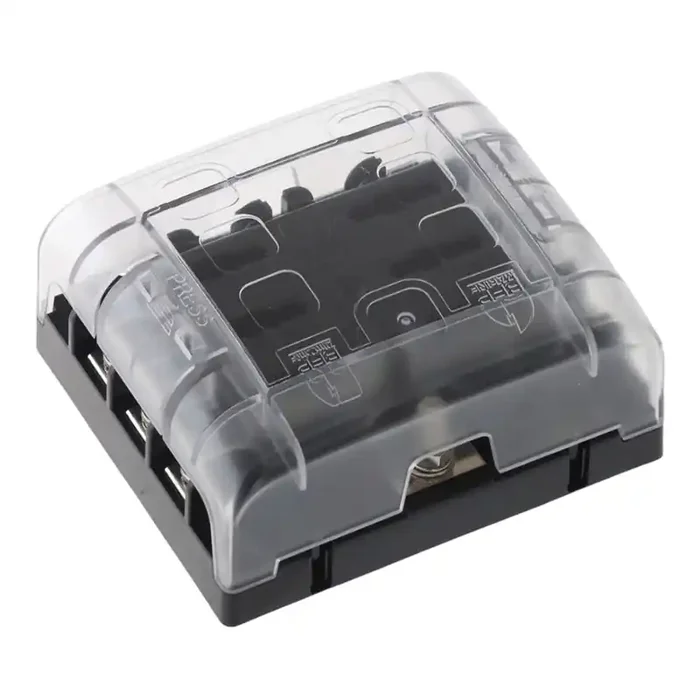 BEP ATC Six Way Fuse Holder Screw Terminals with Cover