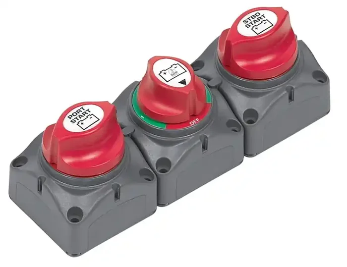 BEP Battery Distribution Cluster For Twin Engine with Two Battery Banks