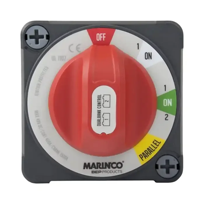 BEP Pro Installer 400A EZ-Mount Dual Bank Control Battery Switch