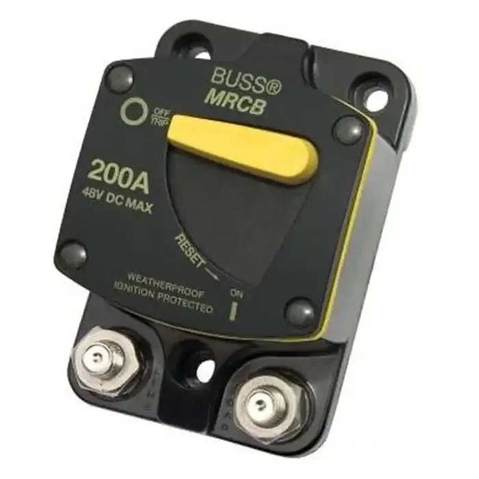 BEP Surface Mount Bussman 187 Circuit Breaker 200A
