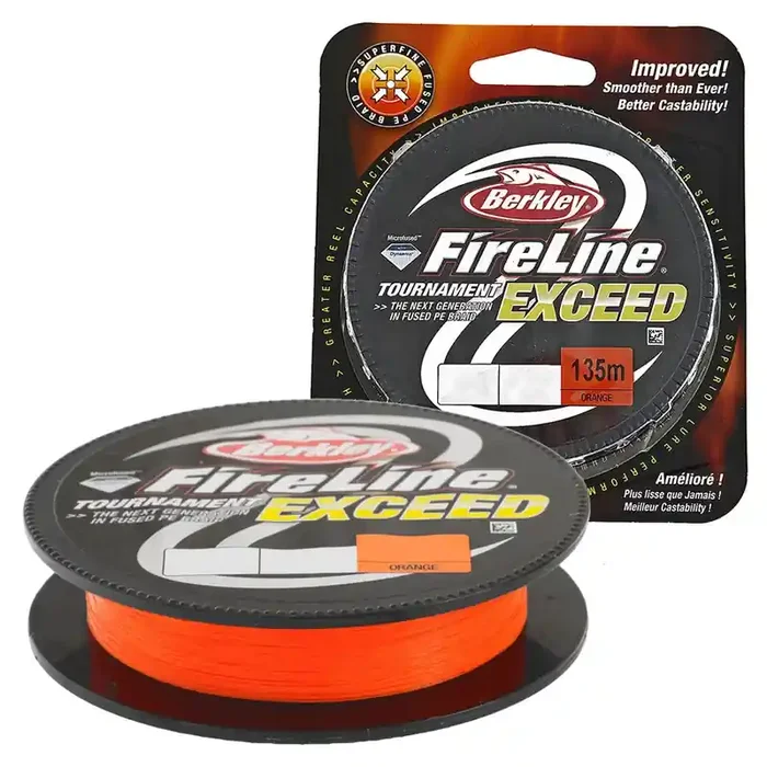 Berkley FireLine Exceed Braid Orange 135m 6kg 0.18mm