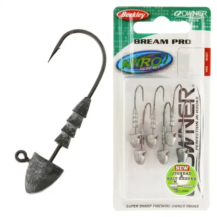 Berkley Nitro Bream Pro Jig Heads – Full Range