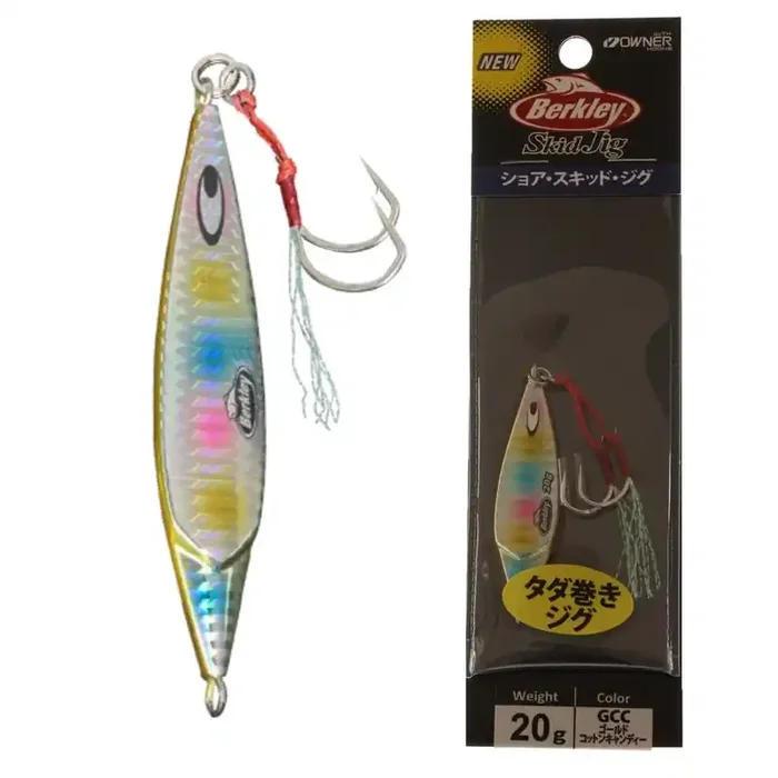 Berkley Skid Slow Pitch Jig 20g Gold Silver