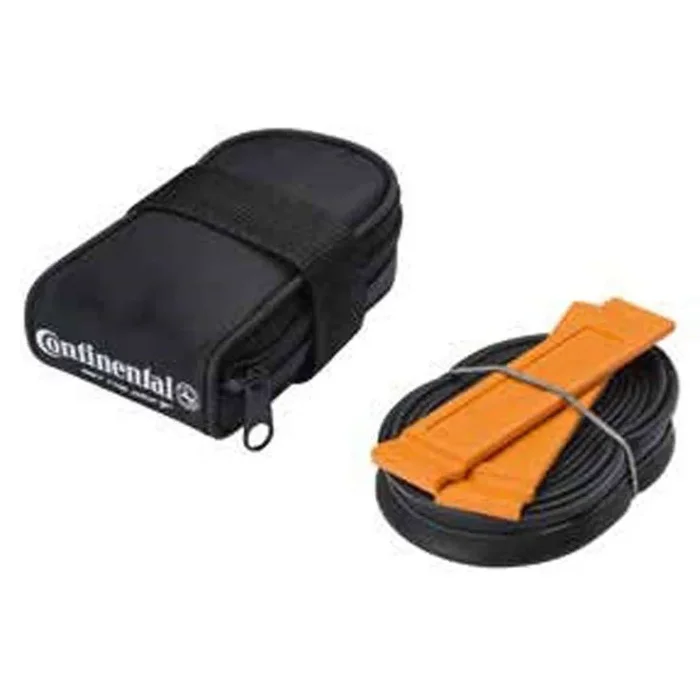 Bike Saddle Bag w/ 700c x 20-25c – 60mm Bike Tube & 2 Tire Levers
