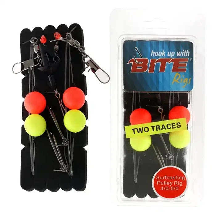 Bite Surfcasting Pulley Floating Rig 4/0+5/0