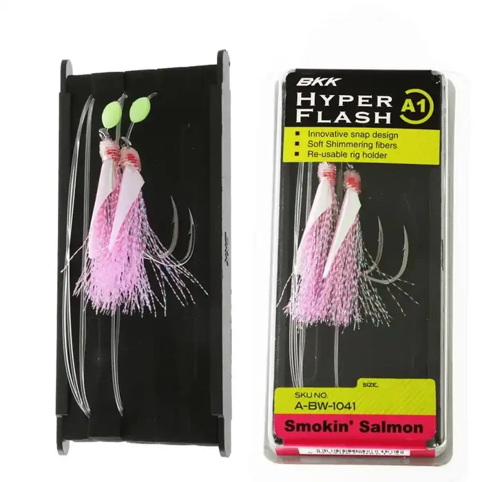 BKK Hyper Flash Flasher Rig A1 Smokin Salmon
