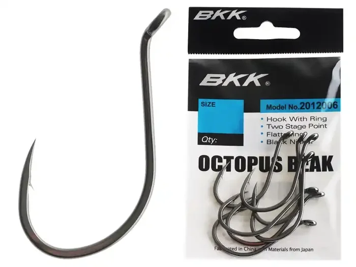 BKK Octopus Beak Hooks Black Nickel