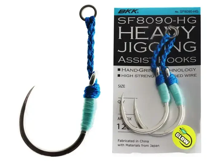 BKK SF8090-HG Heavy Jigging Assist Hooks