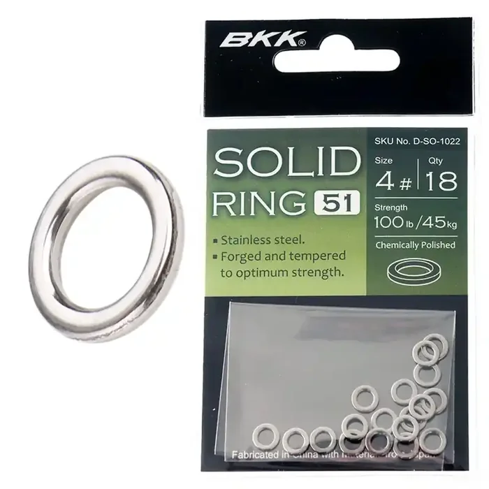 BKK Solid Ring-51 4 45kg Qty 18