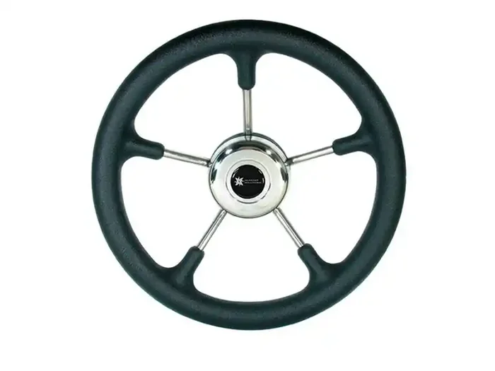 BLA Bosun Stainless 5 Spoke Steering Wheel 32cm