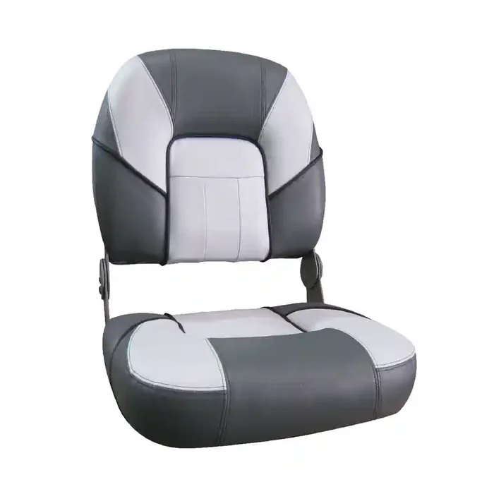 BLA Deluxe Premier Folding Boat Seat Black/White