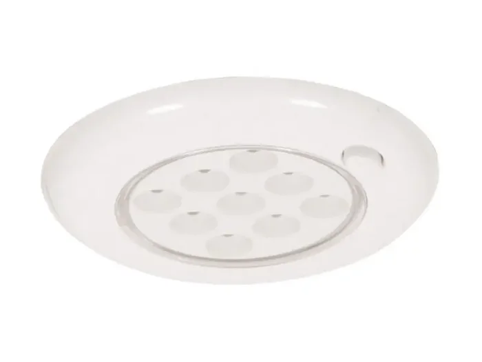 BLA Light Cabin Recessed Wh Rnd Swh 9 Sb Led