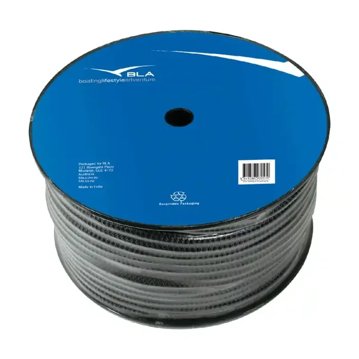 BLA Rope Dockline Black 12mm X 100m
