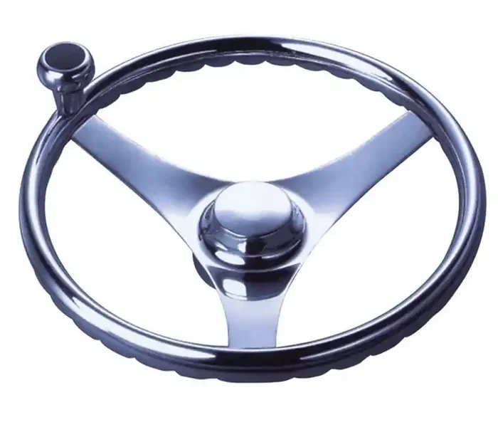 BLA Steering Wheel – Three Spoke Stainless Steel