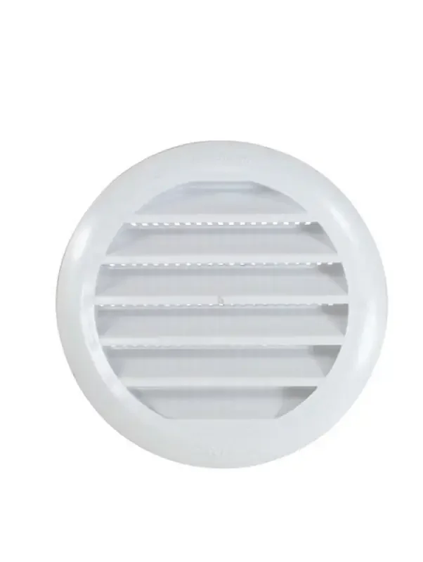 BLA Vent Louvre Round Plastic 120mm Dia