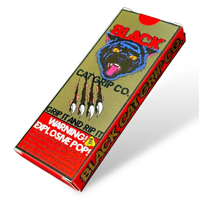 Black Cat Grip Co. 2.0 Fingerboard Grip Tape – 6 Pack