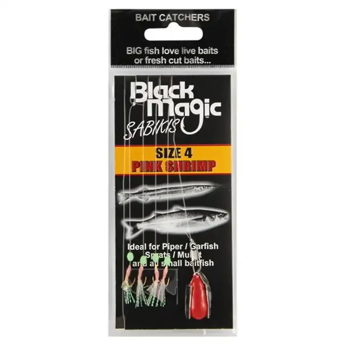 Black Magic Bait Sabiki Pink Shrimp