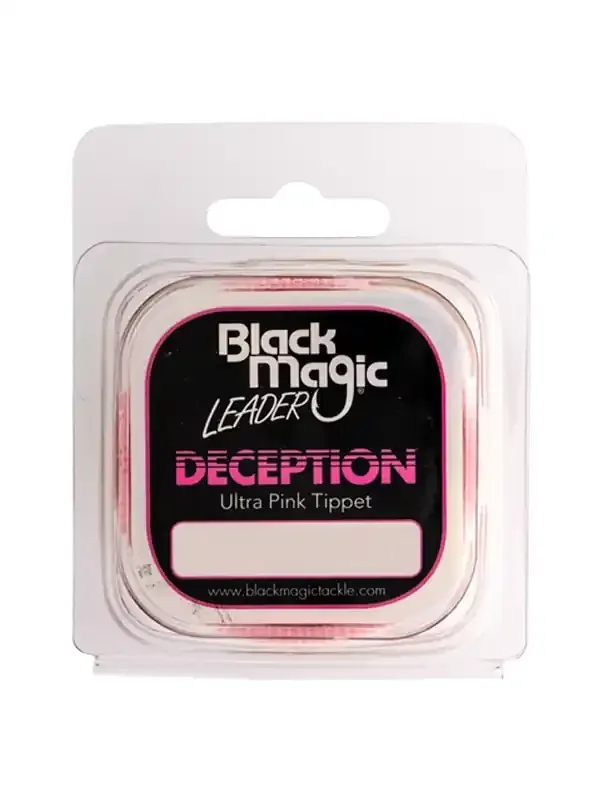 Black Magic Deception Tippet Ultra Pink