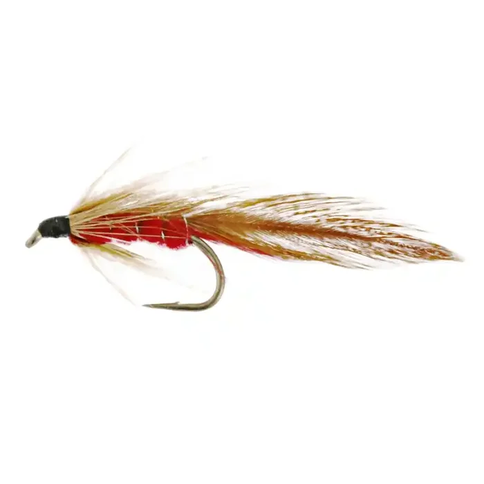 Black Magic Red Ginger Mick Trout Fly 4.5cm