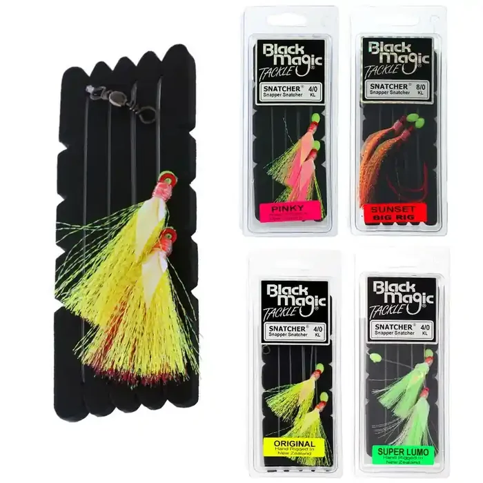 Black Magic Snapper Snatcher Flasher Rig 4/0