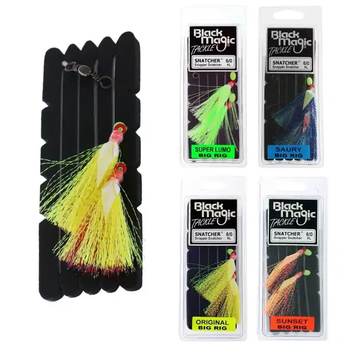Black Magic Snapper Snatcher Flasher Rig 6/0