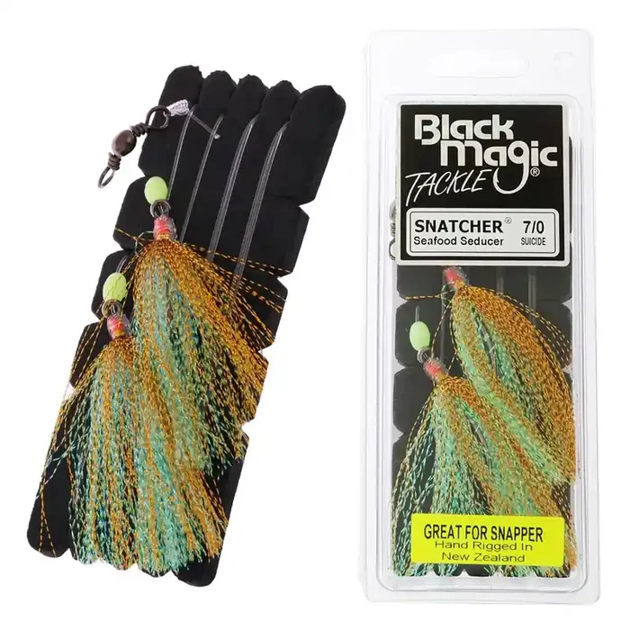 Black Magic Snatcher Seafood Seducer Flasher Rig 7/0