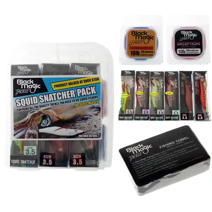 Black Magic Squid Snatcher Gift Pack Size 3.5
