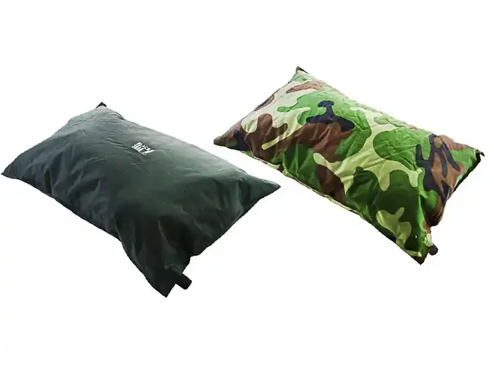 Black Shag Outdoor Pillow Green 42x28x10cm