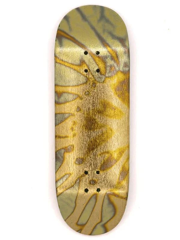 Blackriver Fingerboard Deck – Christmas Gold Leaf