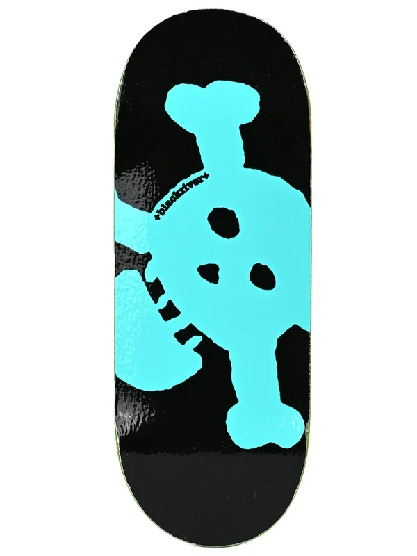 Blackriver Fingerboard Deck – Turquoise New Skull