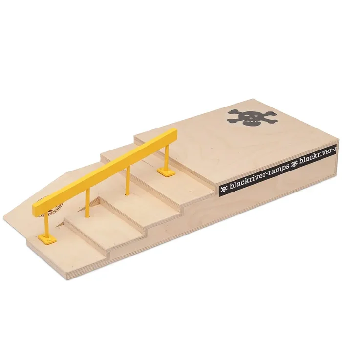 Blackriver Fingerboard Ramps – Stairset With Square Rail
