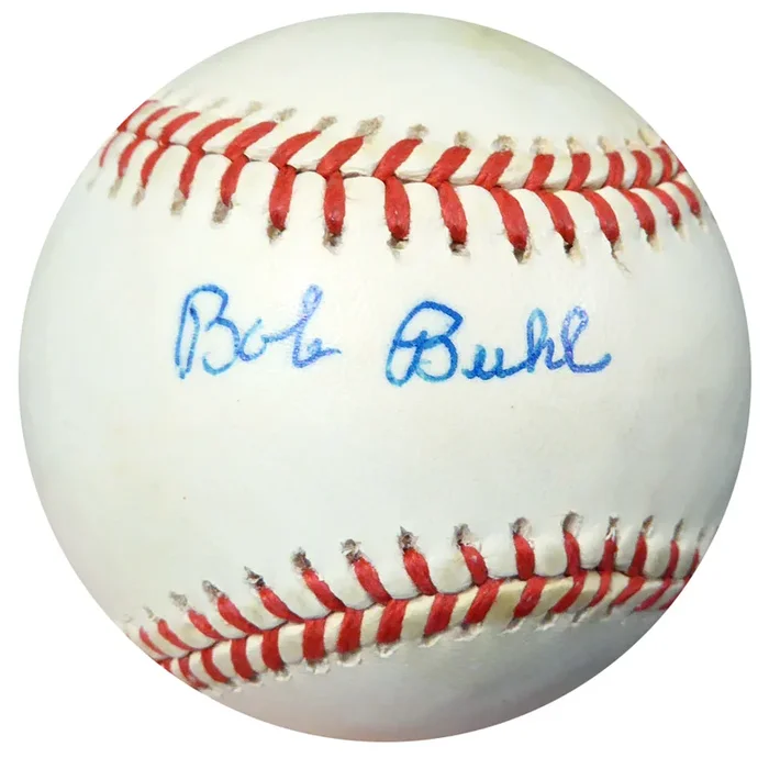 Bob Buhl Autographed Official NL Baseball Milwaukee Braves PSA/DNA #AB86974