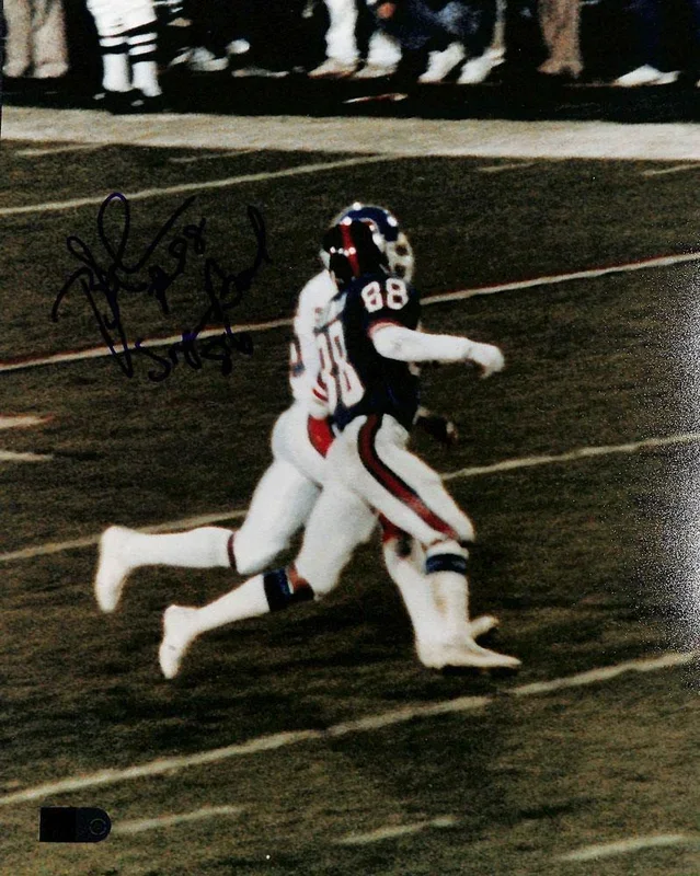 Bobby Johnson Signed And Inscribed #88 1986 Super Bowl 8×10 (AIV)