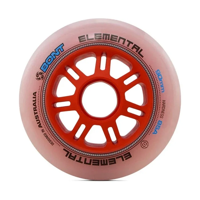 Bont Elemental Inline Wheel 90mm 85A – 4 Pack