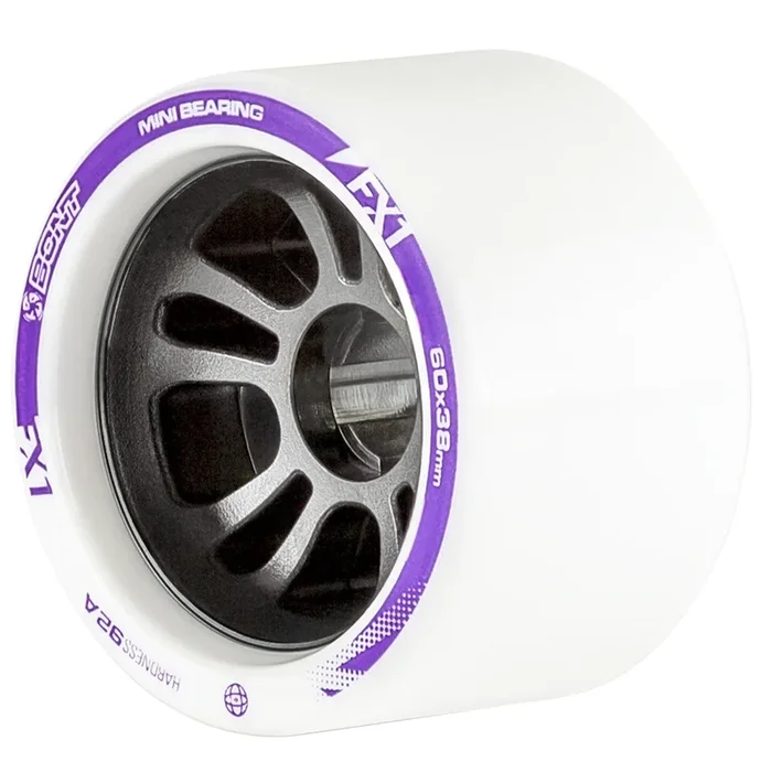 Bont FX1 60mm Quad Wheel/Bearing – 8 pack