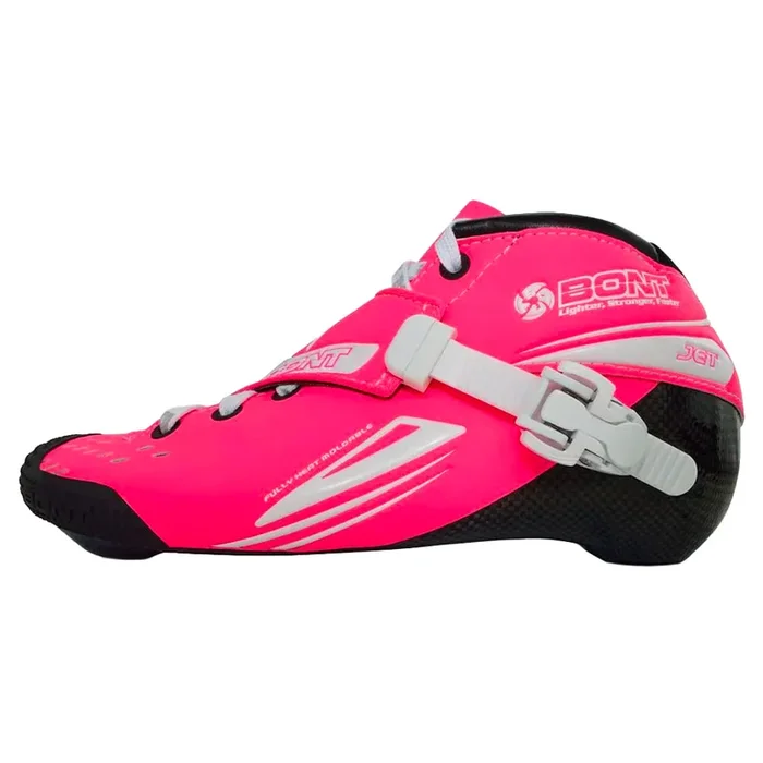 Bont Jet 195 Inline Speed Boot Fluro Pink/White
