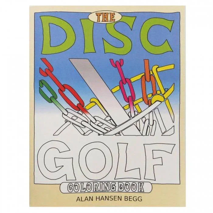 Book: The Disc Golf Coloring Book – by Alan Hansen Begg