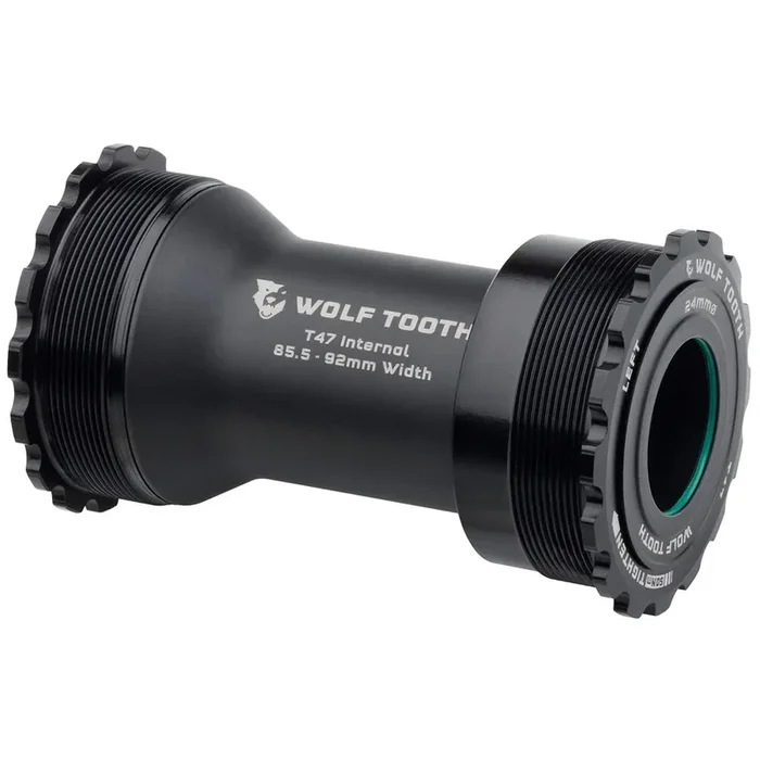 Bottom Bracket – T47 Inboard 85.5/92mm For 24mm Spindle Black