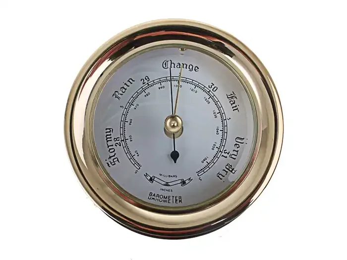 Brass Ship Barometer 4.5‘‘