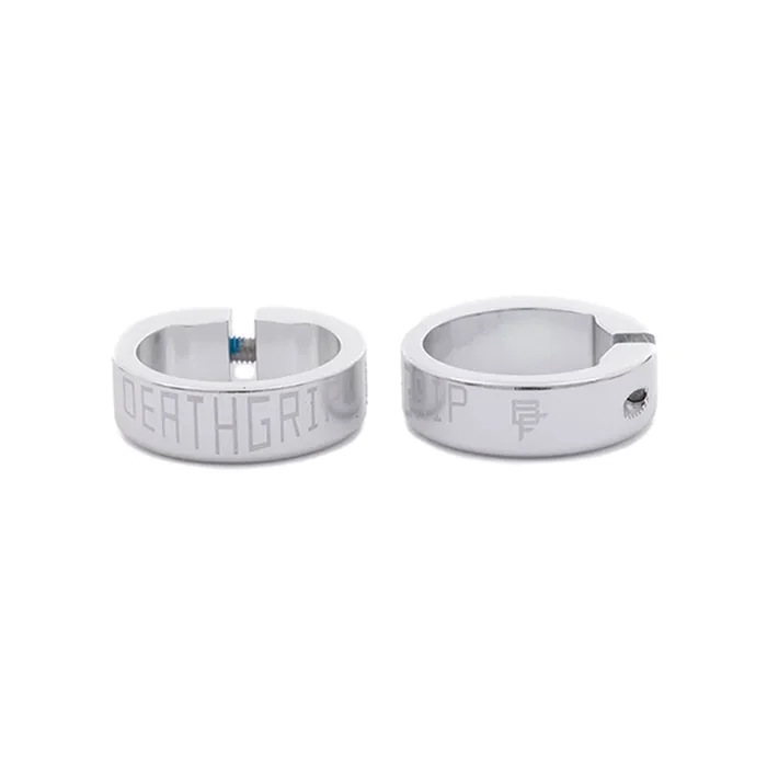 Brendog DeathGrip Clamps Silver