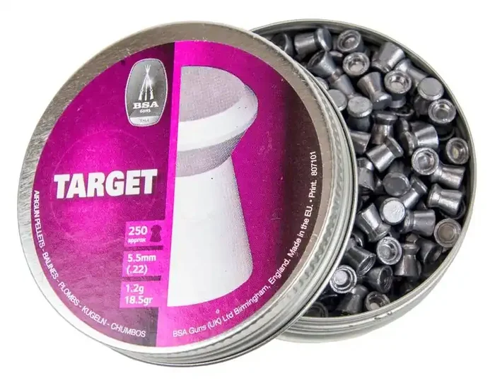 BSA .22 Target Pellets 250 Rounds
