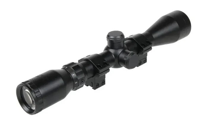 BSA Essential Emd 3-9×40 Mil-Dot Reticle with Rings