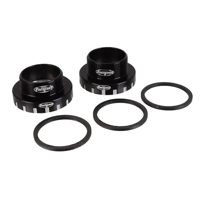 BSA30 Threaded Bottom Bracket – 68/73/83/100/120mm For 30mm Spindle Stainless BLK