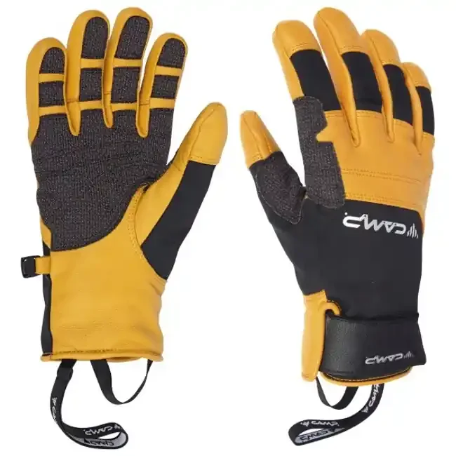 camp gloves geko grip black/yellow