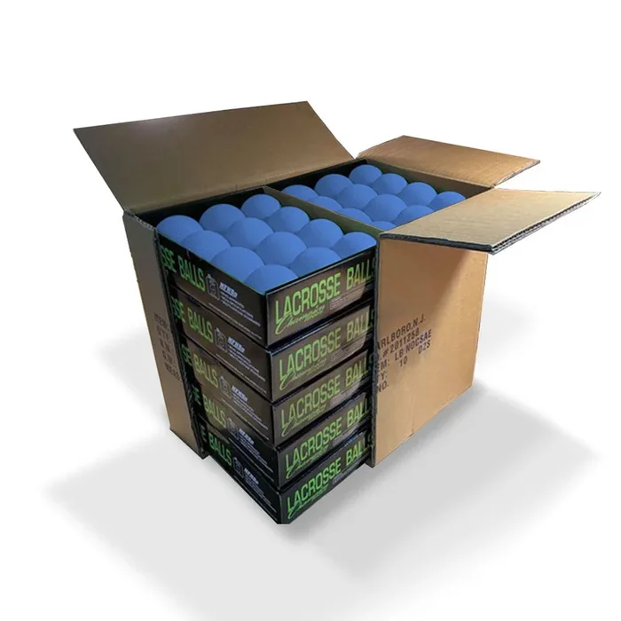 Case 120 NFHS Blue Lacrosse Balls
